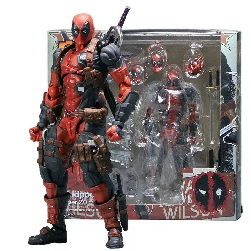 Marvel Deadpool Wolverine Action Figure With Movable Joints - ToylandEU