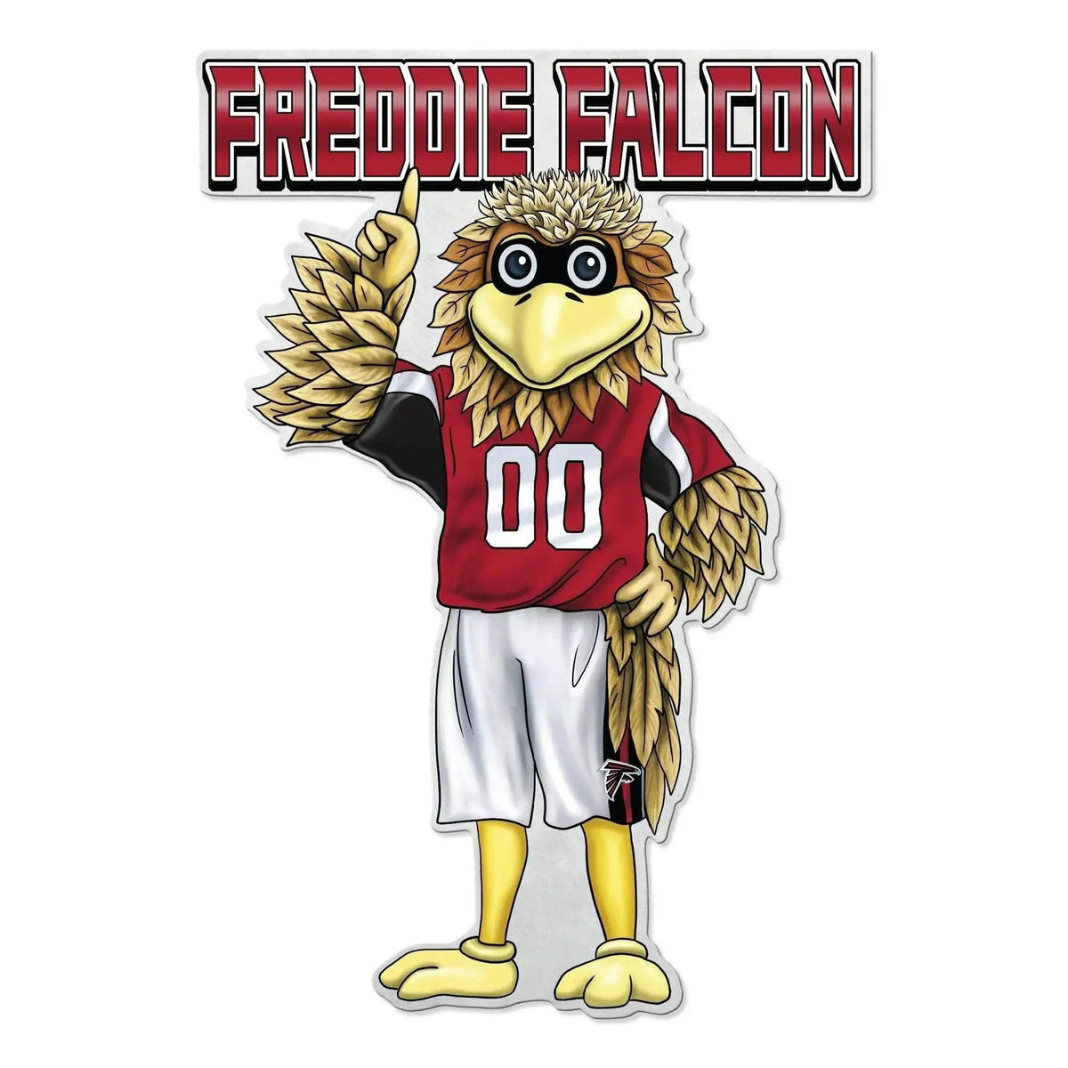 Atlanta Falcons Pennant Shape Mascot Felt Decor Gift - ToylandEU™