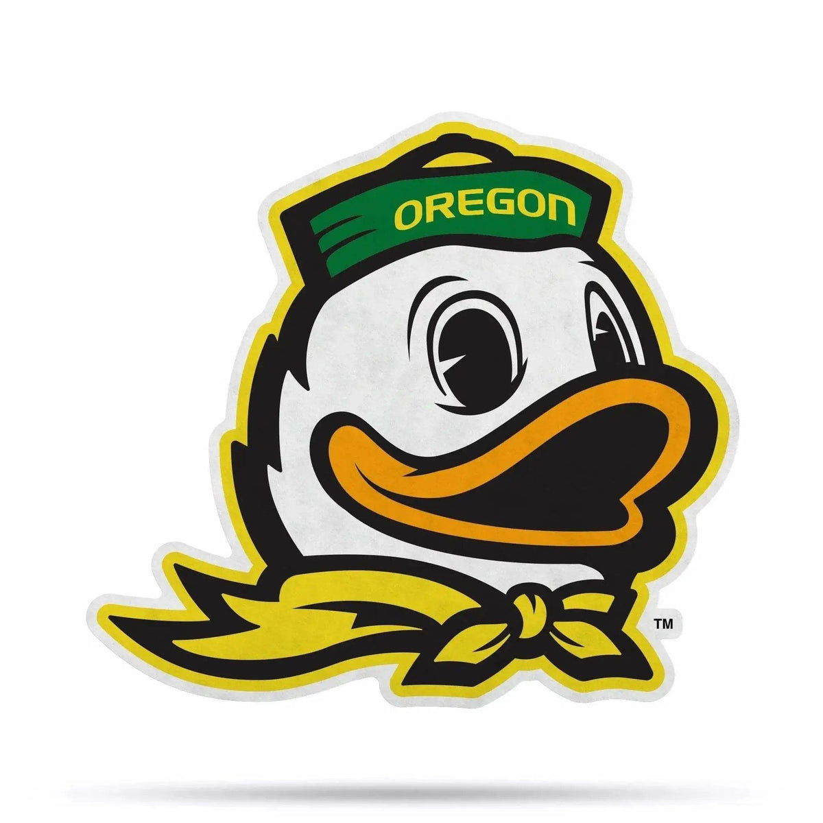 Oregon Ducks Pennant Shape Mascot Felt Sign Rico Industries - ToylandEU™