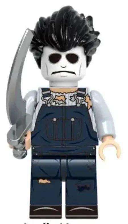 Custom Figure Masked Slasher Toy In Mini Figure Size ABS Plastic Displayable Collectible - ToylandEU