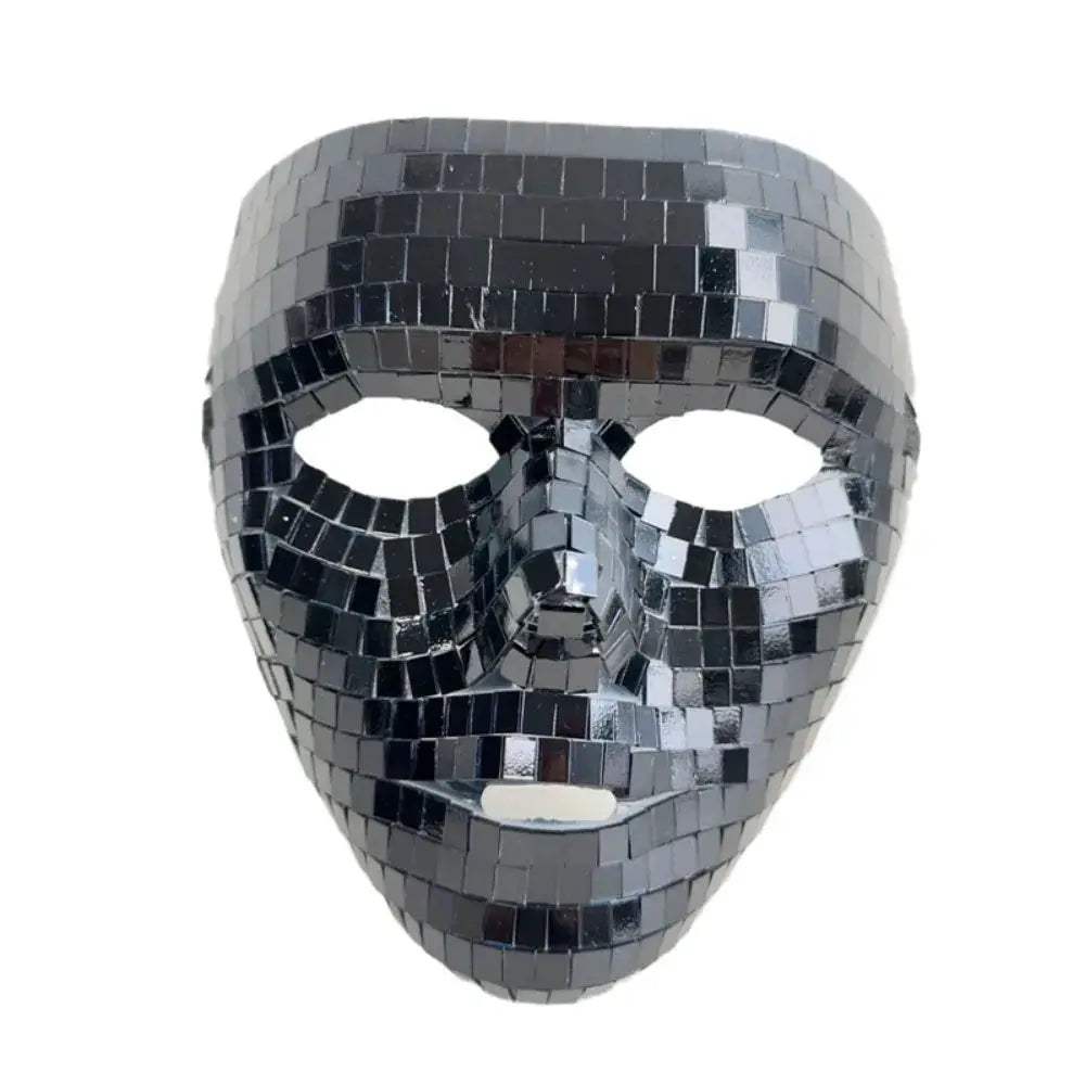 Masquerade Mask Glitter Mirror Full Face Accessory - ToylandEU™