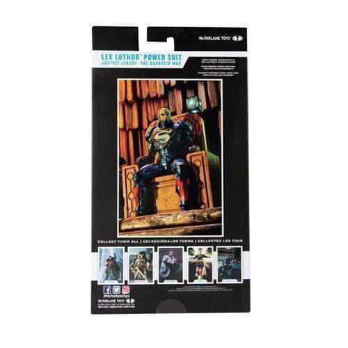Lex Luthor Blue Power Suit DC Multiverse Display-Ready Figure - ToylandEU