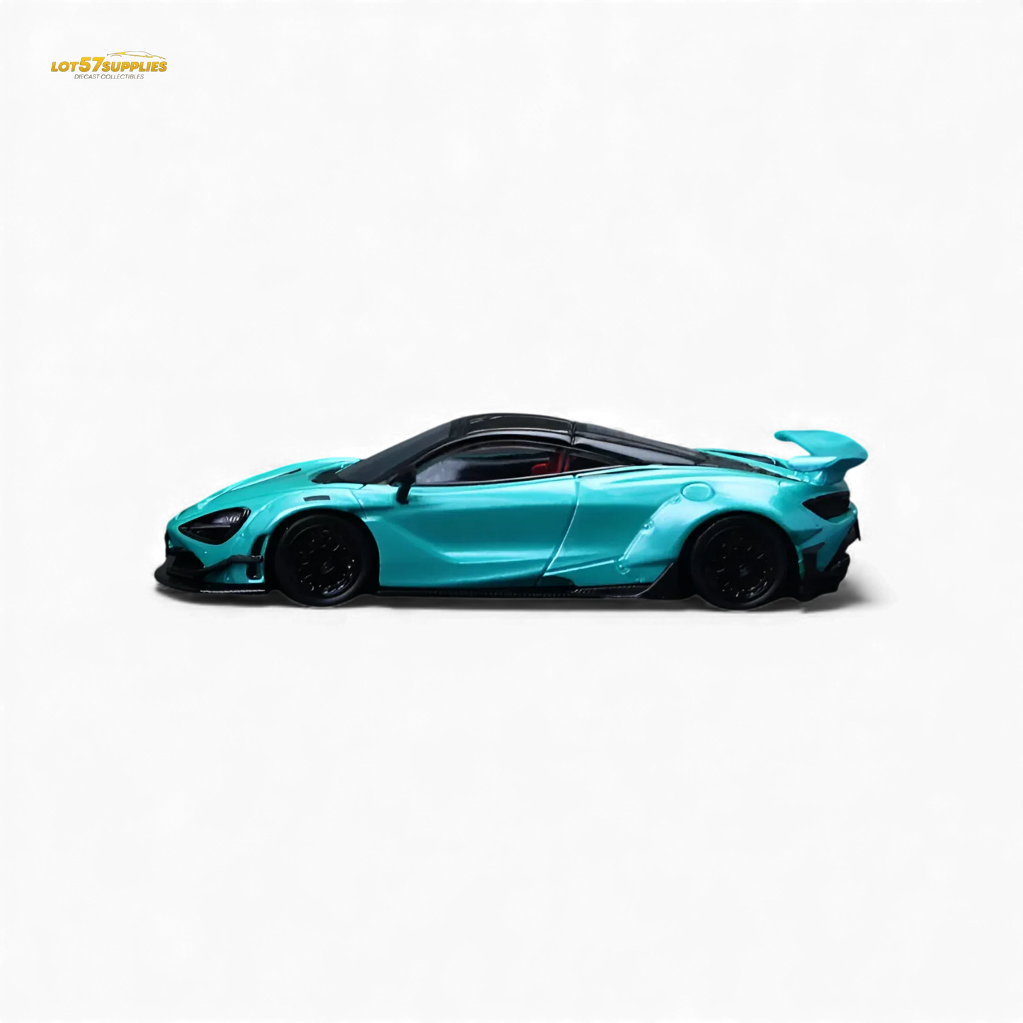 McLaren 720S Diecast Model 1 64 Scale Cyan Blue Preorder - ToylandEU