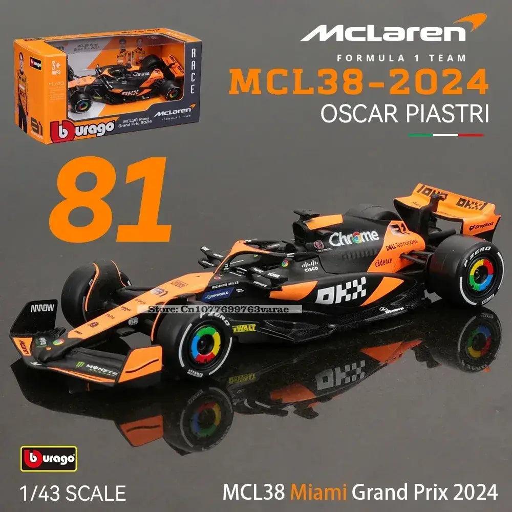 McLaren F1 Diecast Car Monaco Grand Prix Collectible - ToylandEU™