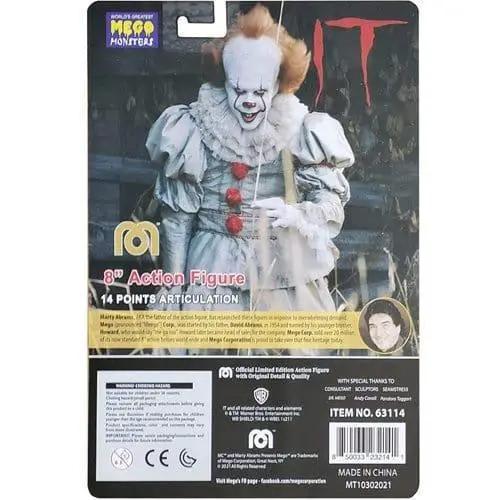 It Pennywise Action Figure 8 Inch With 14 Point Articulation - ToylandEU