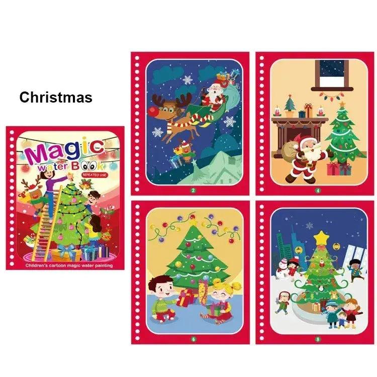 Mess Free Water Painting Book For Kids Educational Toy - ToylandEU™