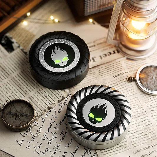 Metal Fidget Spinner Ratchet Button Stress Relief Boys - ToylandEU