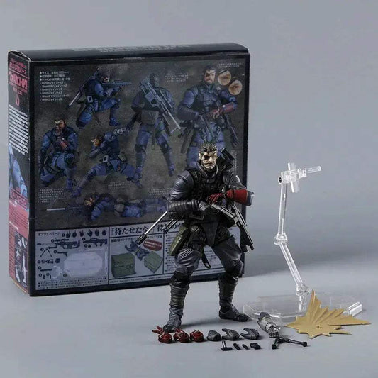 Metal Gear Solid 5 Venom Snake Action Figure PVC 6.1 Inch Desktop Model Unisex Finished Goods - ToylandEU™