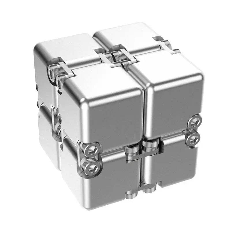 Metal Infinite Magic Cube Anti Stress Puzzle Toy Calm - ToylandEU™