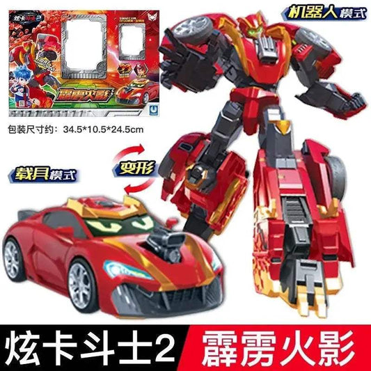 Metal Transformation Robot Action Figure Cardbot 2 Toy - ToylandEU