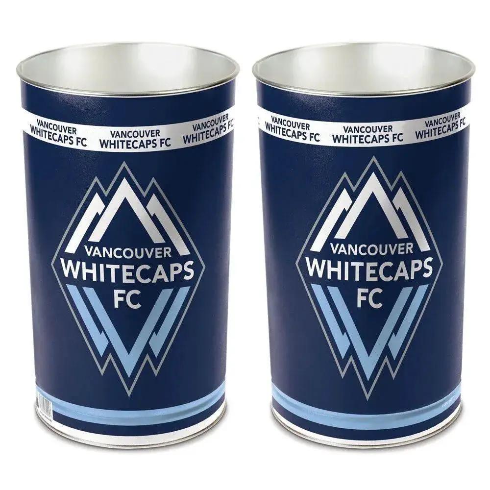 Vancouver Whitecaps Wastebasket 15 Inch Metal Office Bin - ToylandEU™