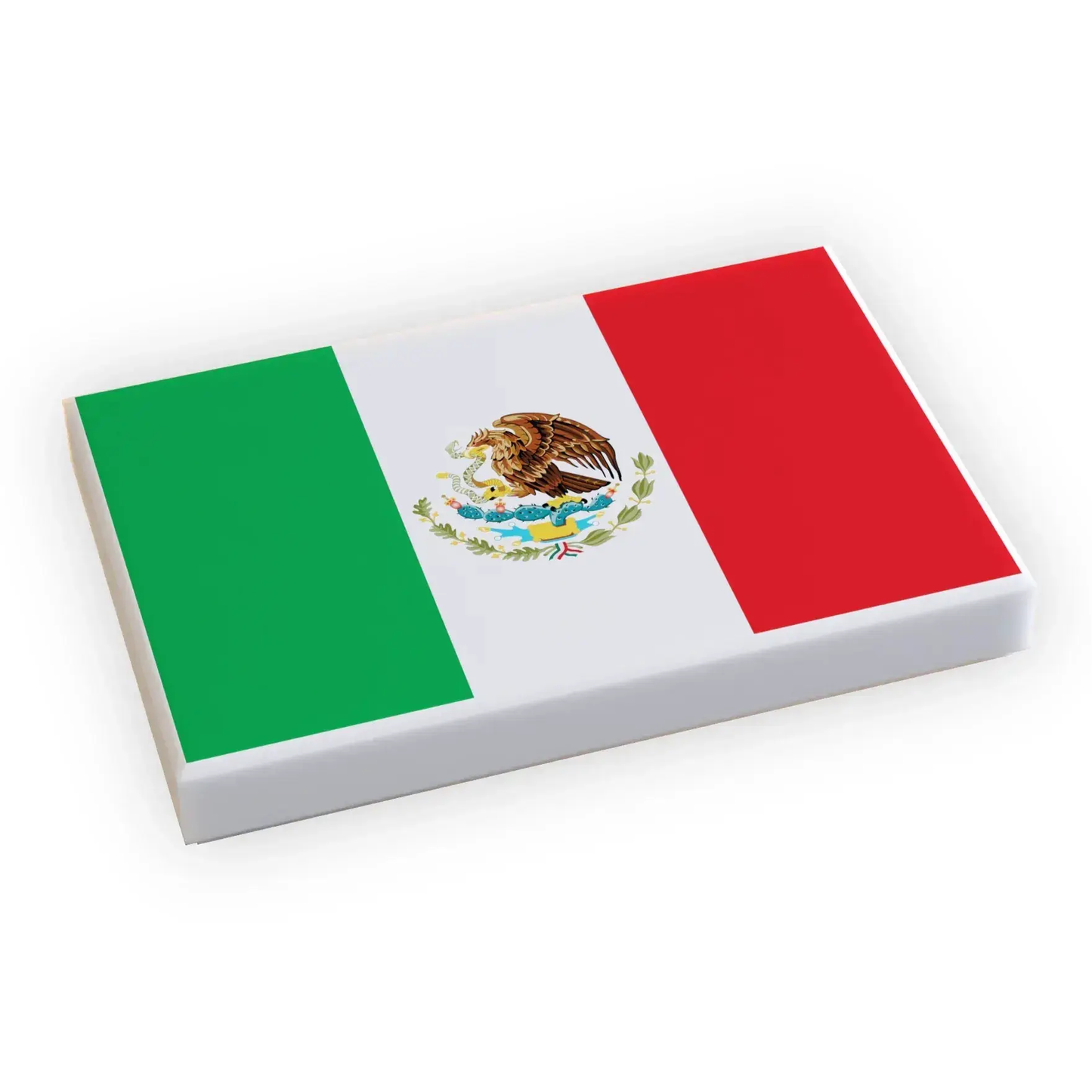 LEGO Mexico Flag 2x3 Tile Printed Directly On Surface - ToylandEU