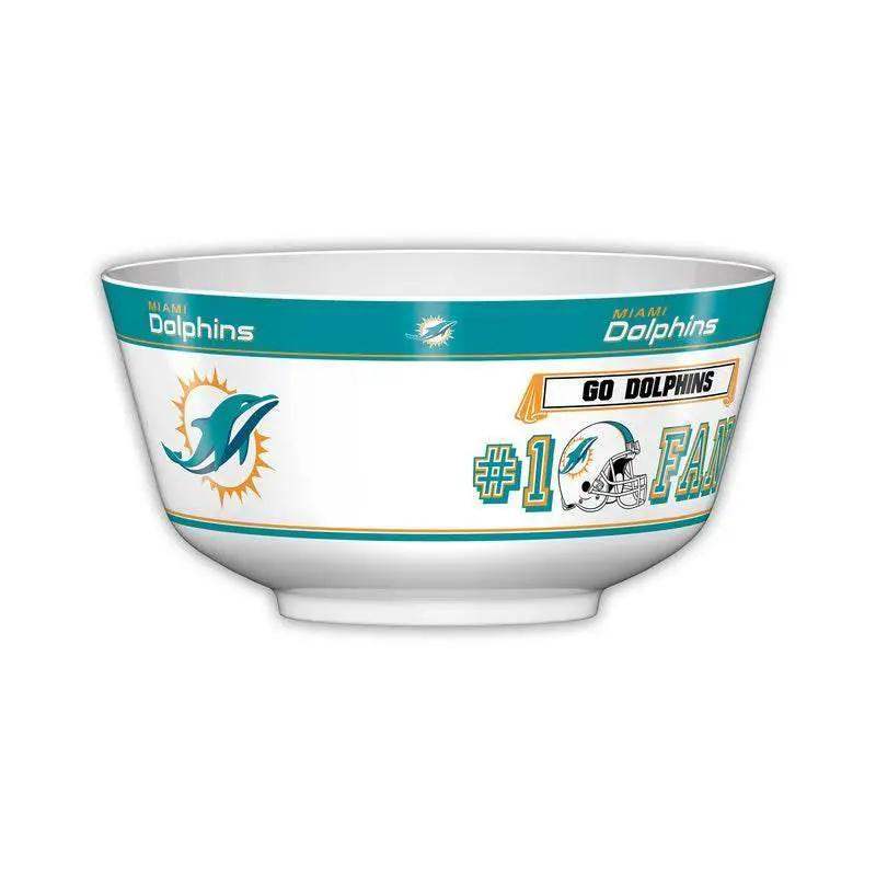 Miami Dolphins All Pro Melamine Party Bowl FDA Certified - ToylandEU™