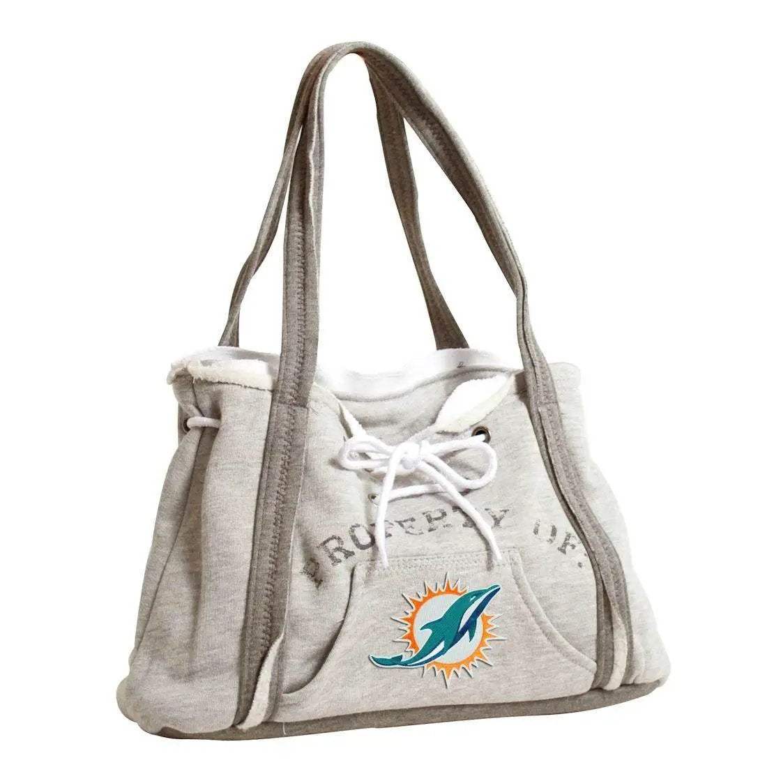 Miami Dolphins Hoodie Purse With Lacing And Kangaroo Pocket - ToylandEU™