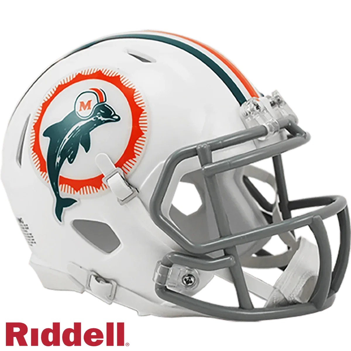 Miami Dolphins Riddell Mini Speed Style Helmet 1972 Replica - ToylandEU™