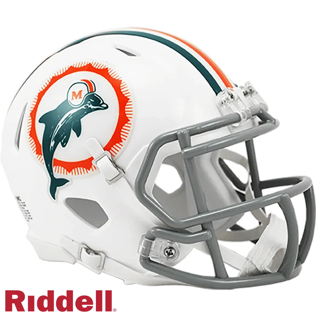 Miami Dolphins Riddell Replica Mini Speed Helmet Tribute - ToylandEU