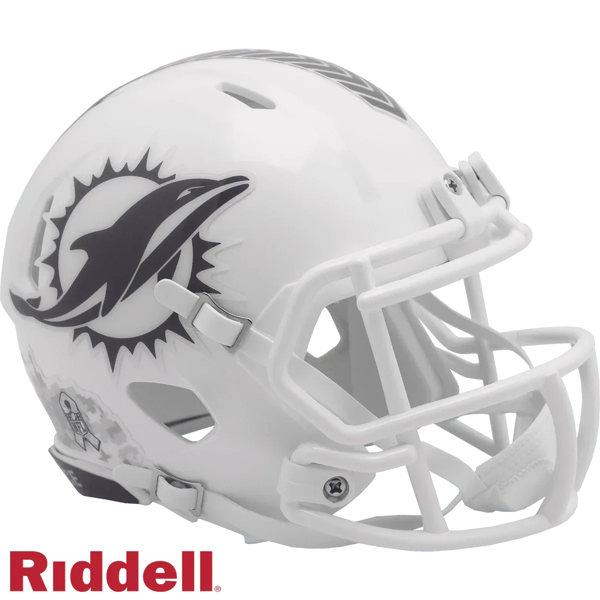 Miami Dolphins Salute to Service Mini Speed Helmet 2024 - ToylandEU™
