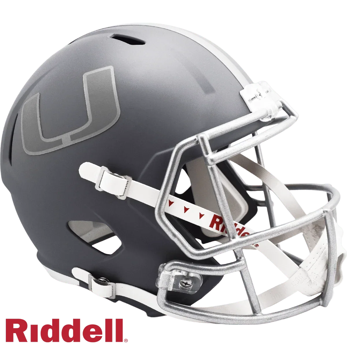 Miami Hurricanes Helmet Riddell Replica Slate Alternate - ToylandEU