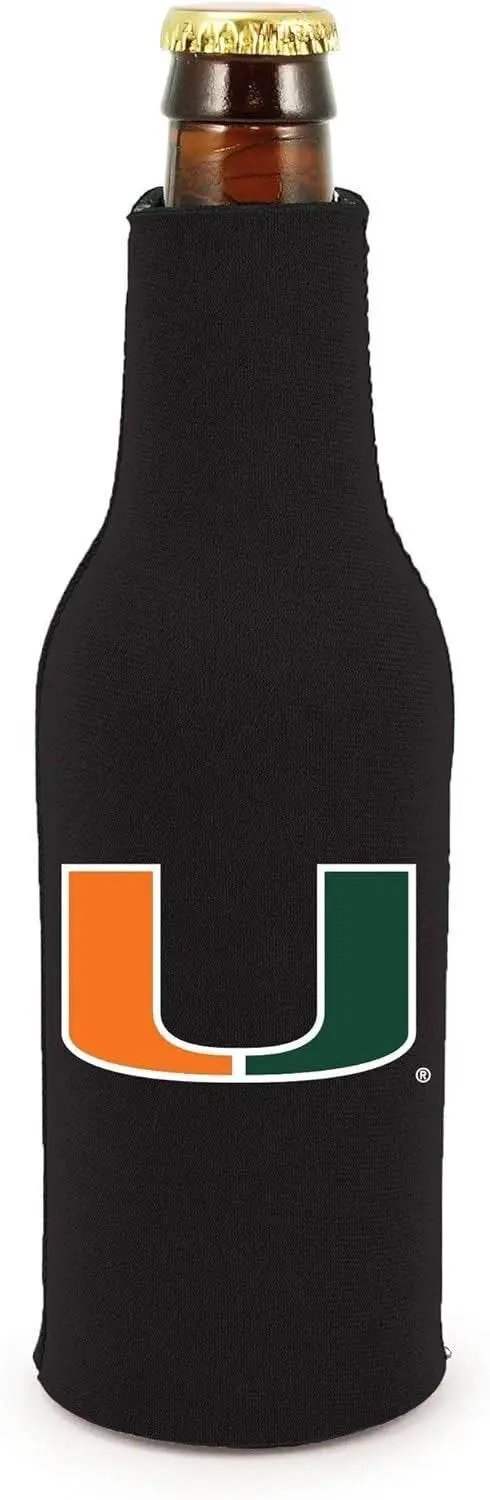 Miami Hurricanes Neoprene Bottle Holder Sleeve Black - ToylandEU™