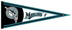 Miami Marlins Official Pennant 12x30 Felt by WinCraft - ToylandEU