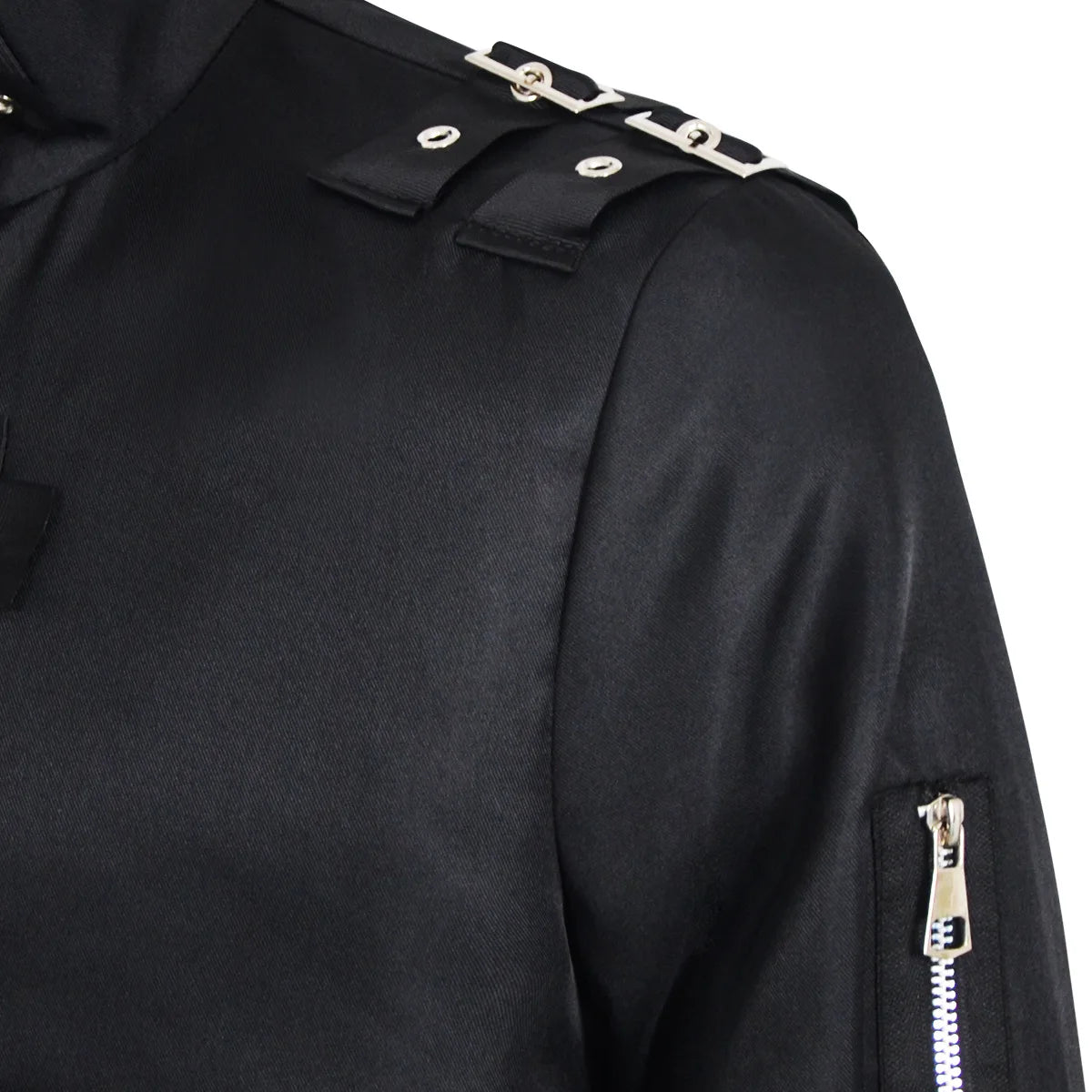 Authentic Michael Jackson BAD Jacket Cosplay for Men Slim Fit