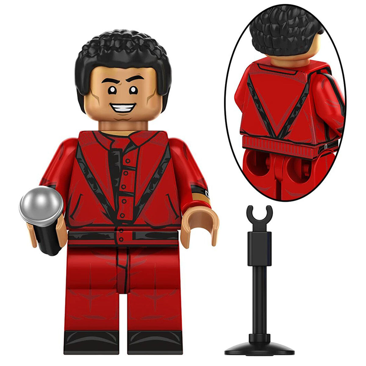 Michael Jackson Minifigure | LEGO Compatible | Toylandeu™