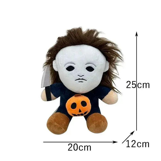 Michael Myers Plush Doll 25cm Horror Throw Pillow Gift - ToylandEU™