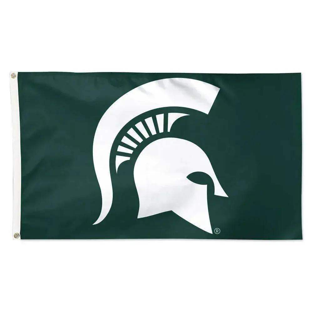 Michigan State Spartans 3x5 Flag QuadStitched Ends Grommets - ToylandEU™