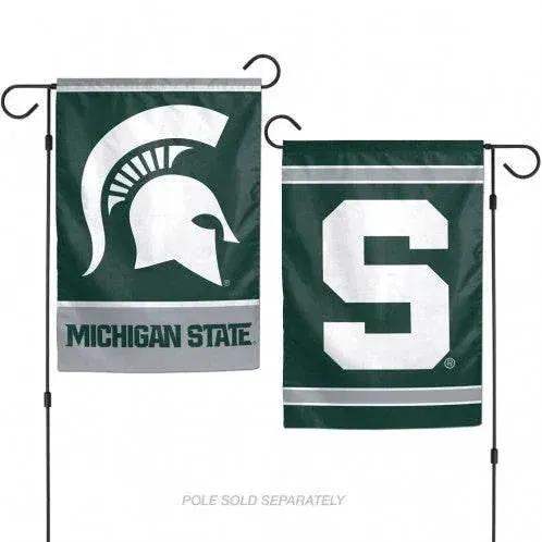 Michigan State Spartans Flag 12x18 Garden Style 2 Sided - ToylandEU