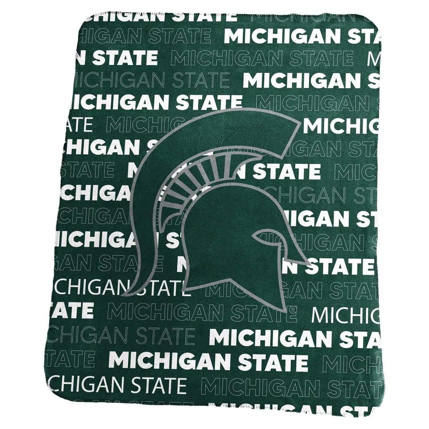 Michigan State Spartans Fleece Throw Blanket 50x60 Classic - ToylandEU™