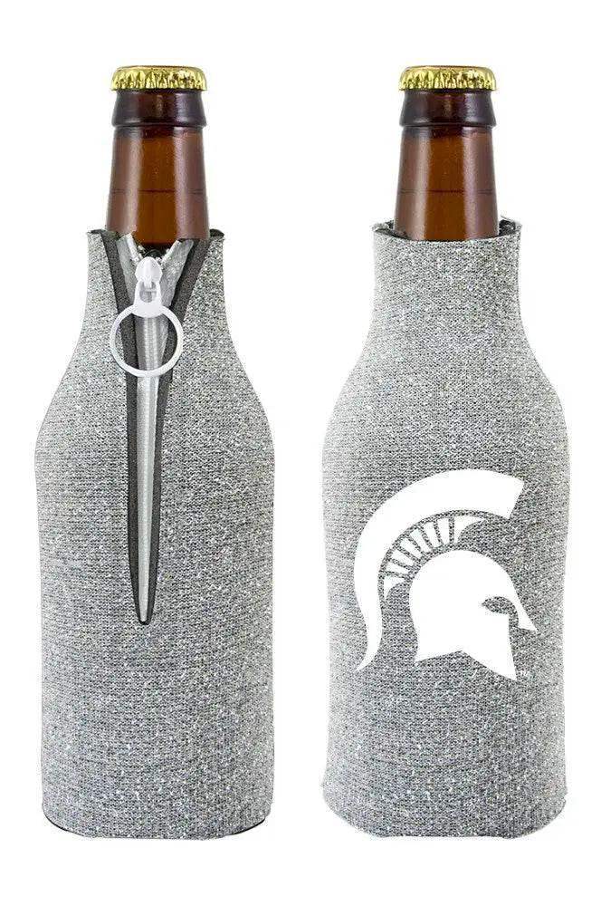 Michigan State Spartans Glitter Silver Bottle Holder - ToylandEU™