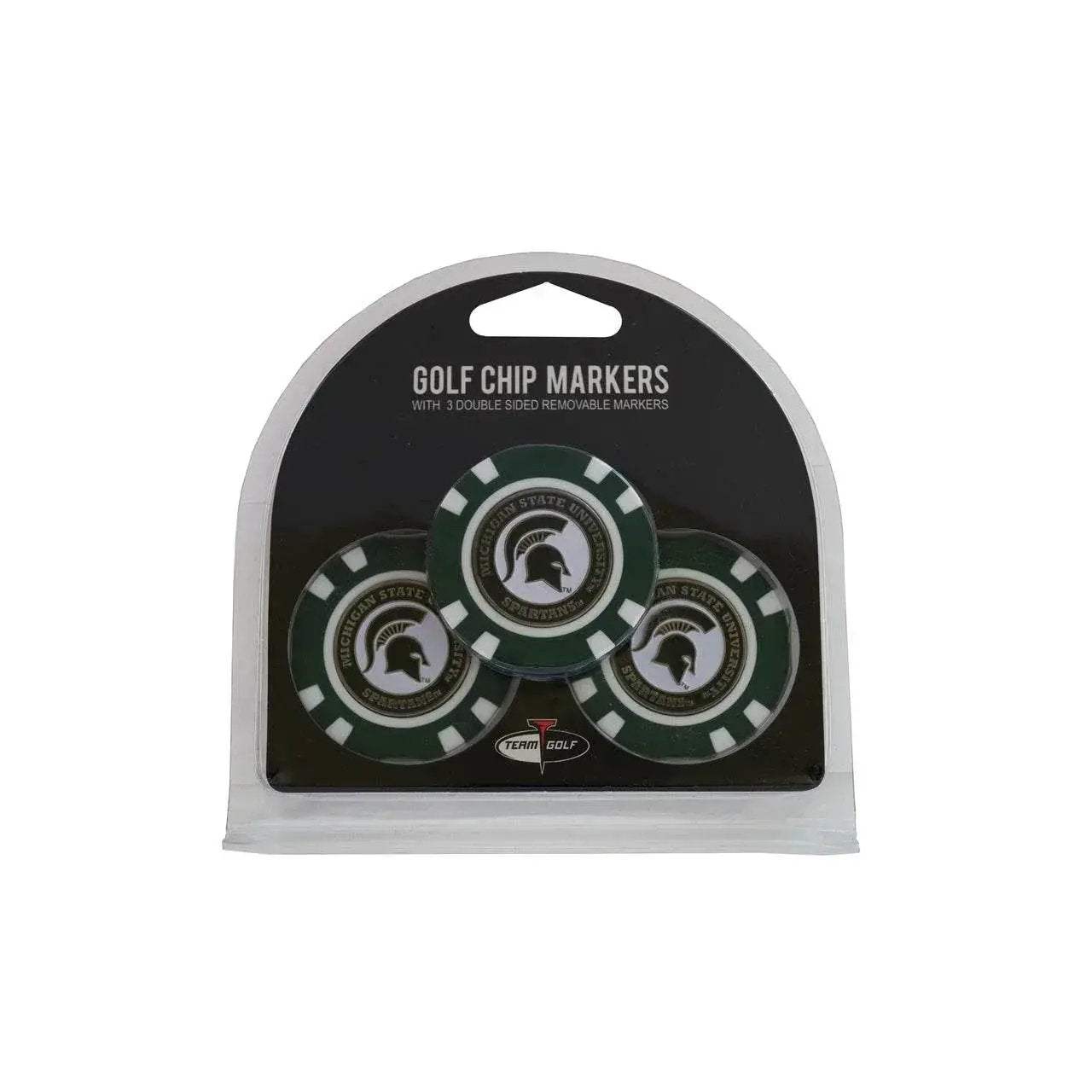 Michigan State Spartans Golf Chip With Marker 3 Pack - ToylandEU™