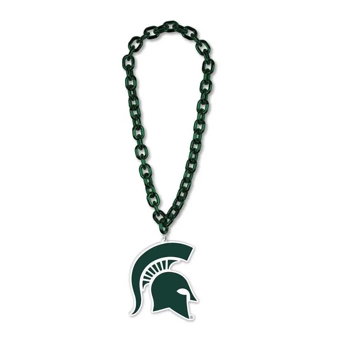 Michigan State Spartans Official Big Fan Necklace Chain - ToylandEU™