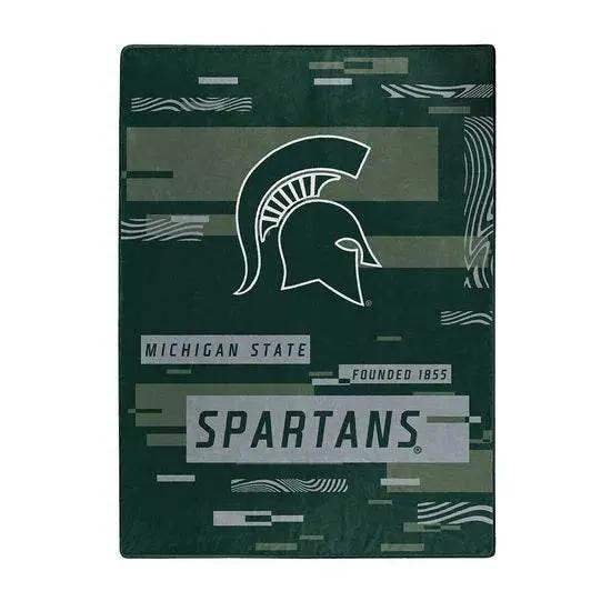 Michigan State Spartans Raschel Throw Blanket 60x80 - ToylandEU™