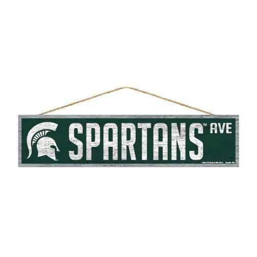 Michigan State Spartans Wood Sign 4x17 Design Wincraft - ToylandEU™