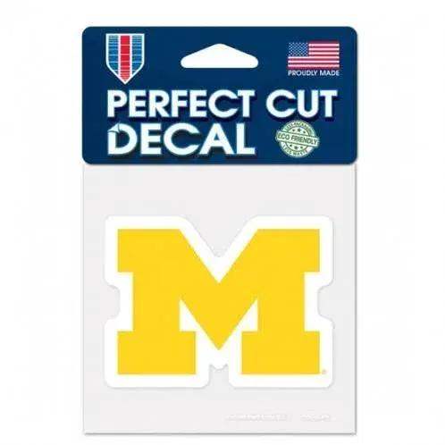 Michigan Wolverines 4X4 Perfect Cut Color Decal Vinyl - ToylandEU™
