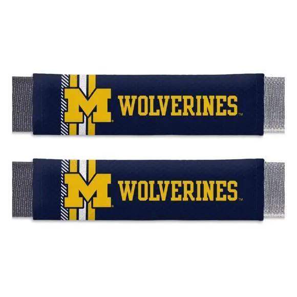 Michigan Wolverines Seat Belt Pad Set Team Color Rally - ToylandEU™