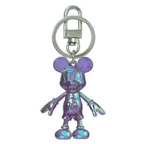 Mickey Mouse October Opal Pewter Dangle Keychain Collectible - ToylandEU