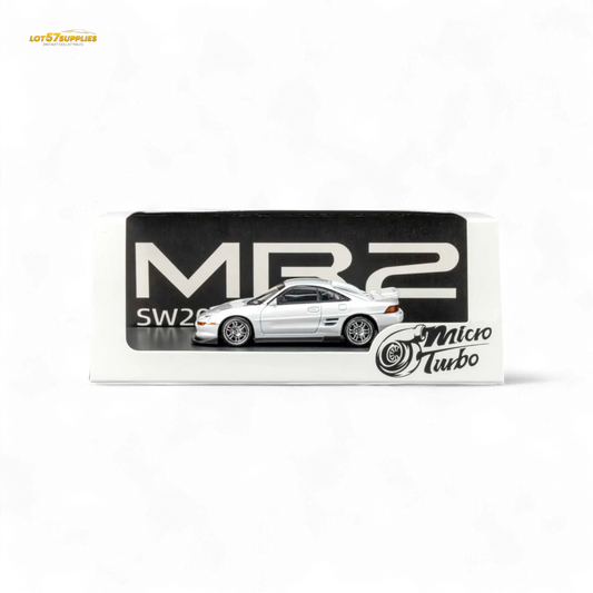 Microturbo Toyota MR-2 SW20 Revision 4 V2 White 1:64 - ToylandEU™