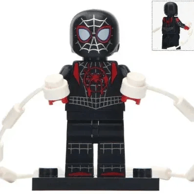 Miles Morales Spider Man Minifigure Collectible Display Value - ToylandEU™