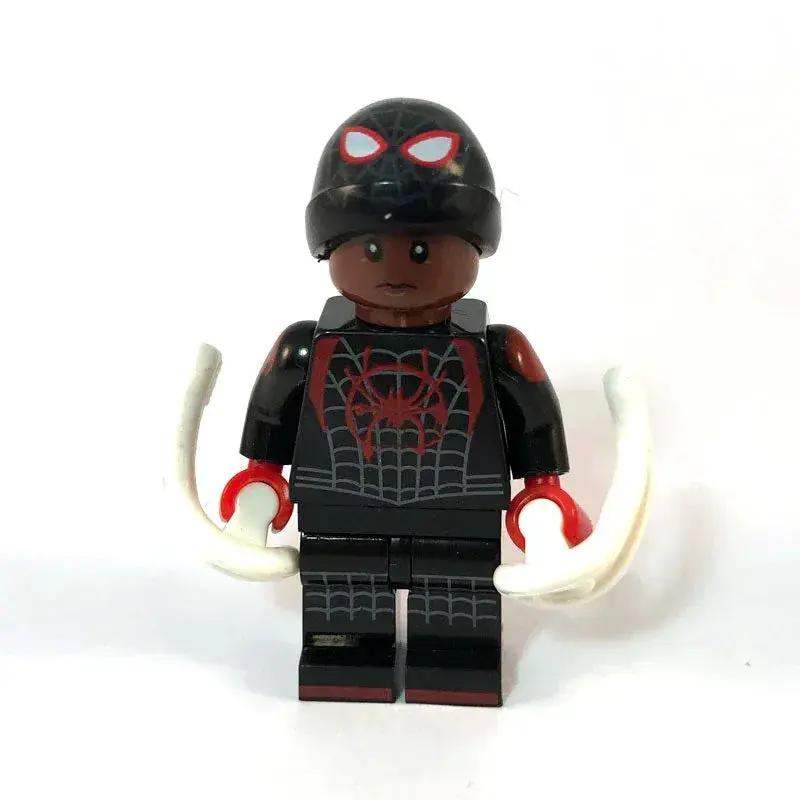 Miles Morales Spiderman Unmasked Figure Custom Collectible Made From ABS Plastic - ToylandEU