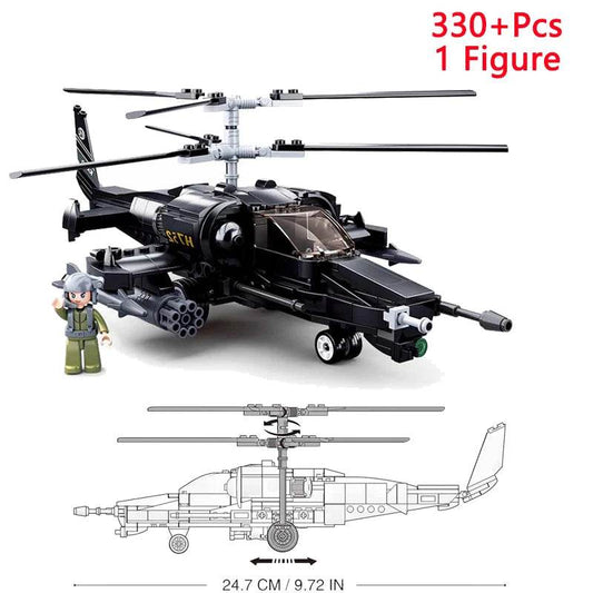 Military F/A-18E Super BumbleBee Fighter Plane Building Blocks - ToylandEU