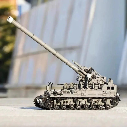 Military Tank Building Blocks Durable Set For Kids - ToylandEU™