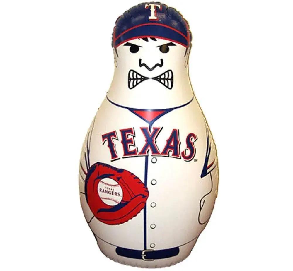Texas Rangers Bop Bag Mini Co Vinyl Toy 12 Inch Durable - ToylandEU™