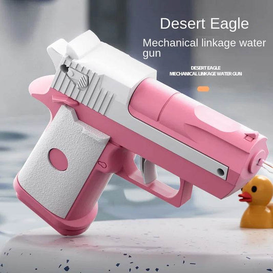 Mini Desert Eagle Water Gun Manual Operation Small Pistol Outdoor Toy - ToylandEU
