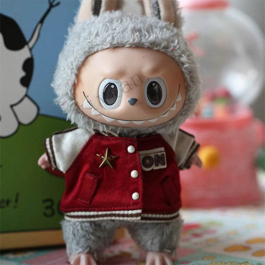 Mini Dolls Clothes Outfit Accessories For Korea Kpop Exo 15-17cm Labubu Idol V1 V2 Baseball Jersey Pants Shoes Clothing Gift - ToylandEU