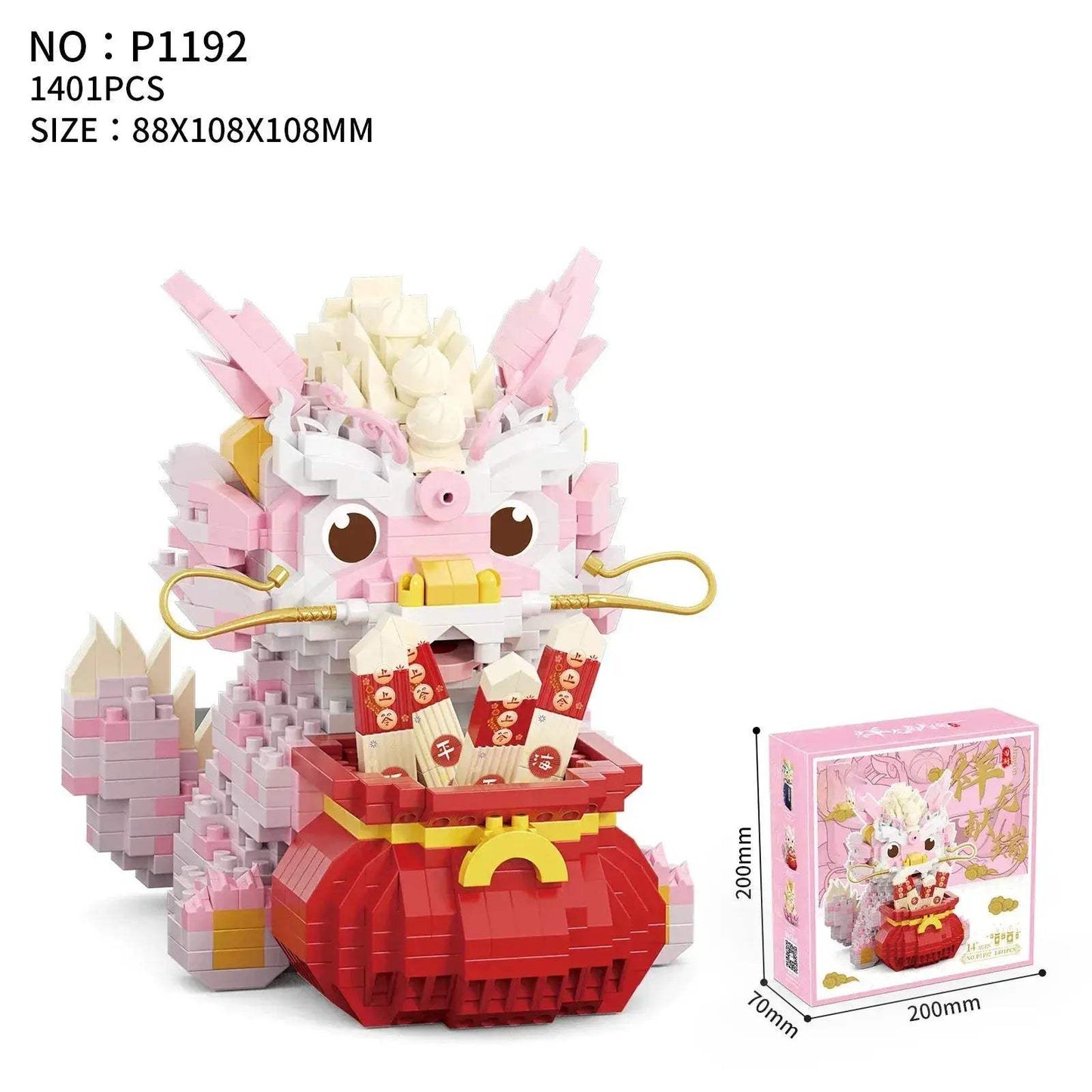 Mini Dragon Block Building Toy For Creative Kids And Teens - ToylandEU