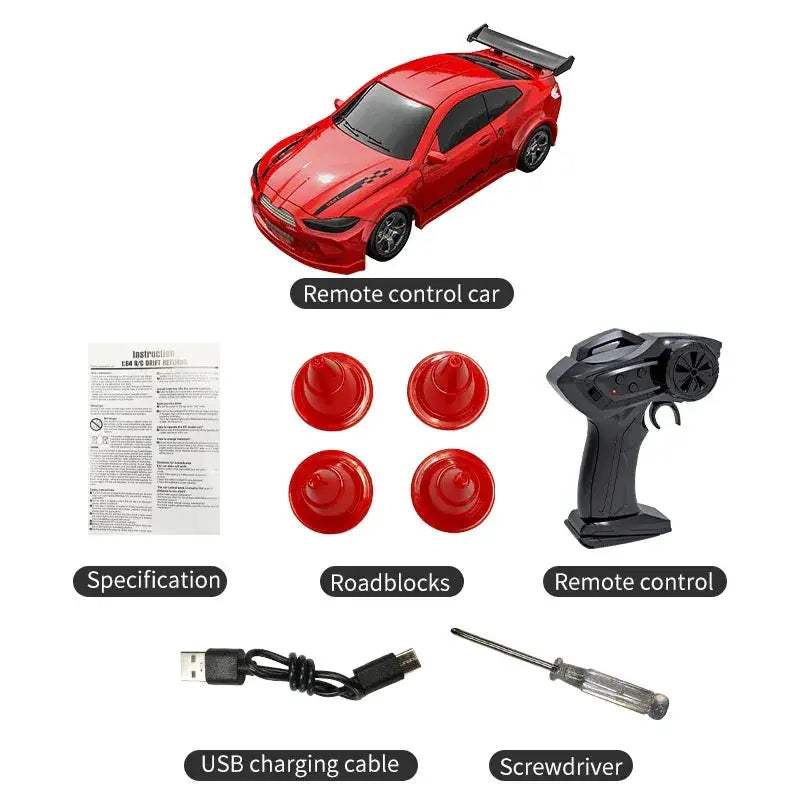 Mini Drift RC Car OneSixtyFour Four Wheel Drive Racing - ToylandEU