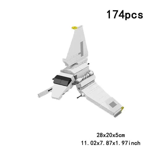Lego Compatible Building Blocks Mini Empire Shuttle Kit - ToylandEU™
