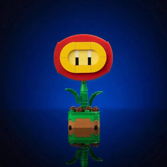 Mini Fire Flower Power Up Palm Sized For Builders Collectors - ToylandEU™